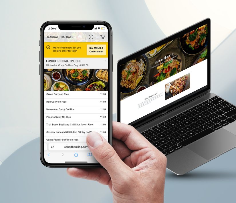 Restaurant website Restaurant website